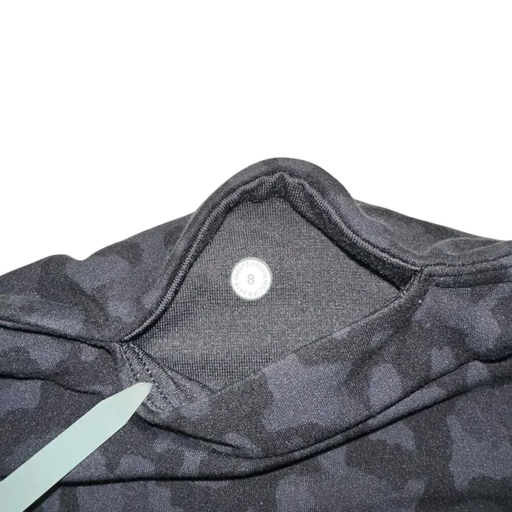 Lululemon Align Black Gray Camo High Rise Joggers 8 in Incognito Camo Multi Gray